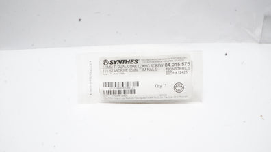 Synthes 04.015.575 5.0mm TI Dual Core LCKNG Screw T25 Stardrive 85mm F/IM Nails